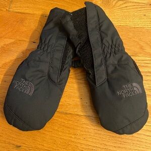 The North Face Black Toddler Mittens